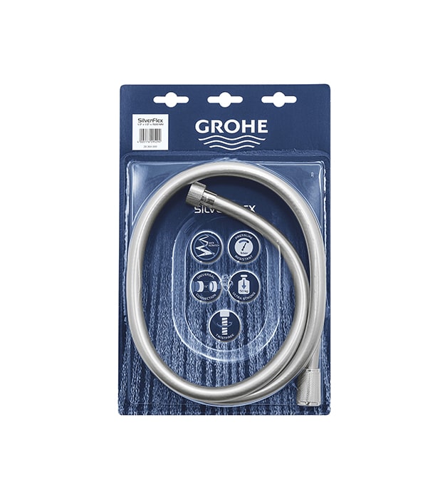 Grohe Silverflex Twist-Free Shower hose 9 Grohe Silverflex Twist-Free Shower Hose