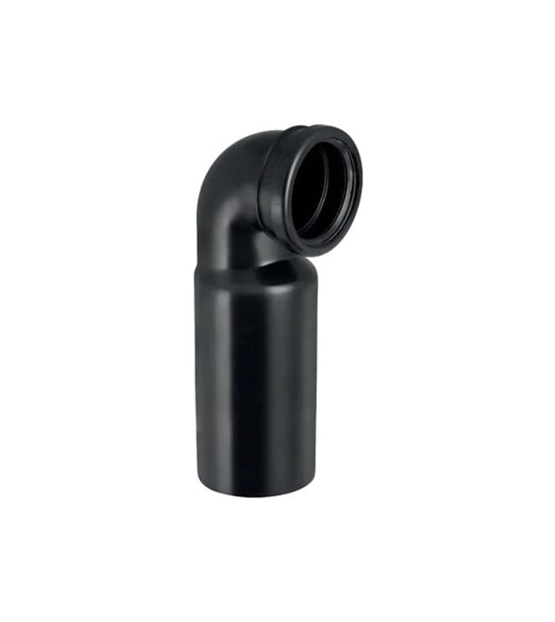 Geberit Waste Fitting Outlet Bend 241.899.00.1 W/ Seal 7 Geberit Waste Fitting Outlet Bend With Seal Bend