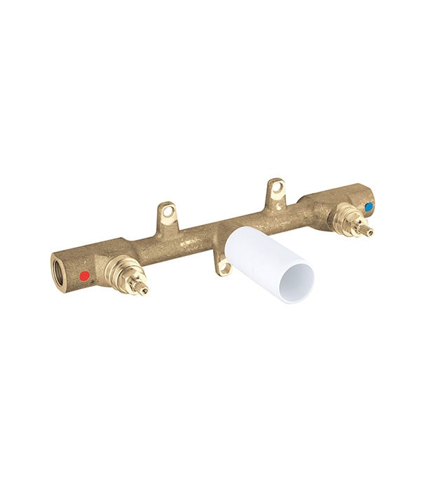 Grohe Non-Rapido 3-Hole Faucet Rough-In 33885000 5 Faucet Rough-In Set 33885000
