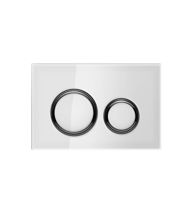 Geberit Sigma50 Round Black Accent Flush Actuator 4 Geberit Sigma50 Round Black Accent Flush Actuator