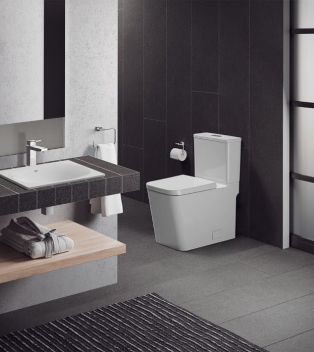 Grohe Toilet Eurocube Dual Flush Elongated complete 10 two-piece-toilet