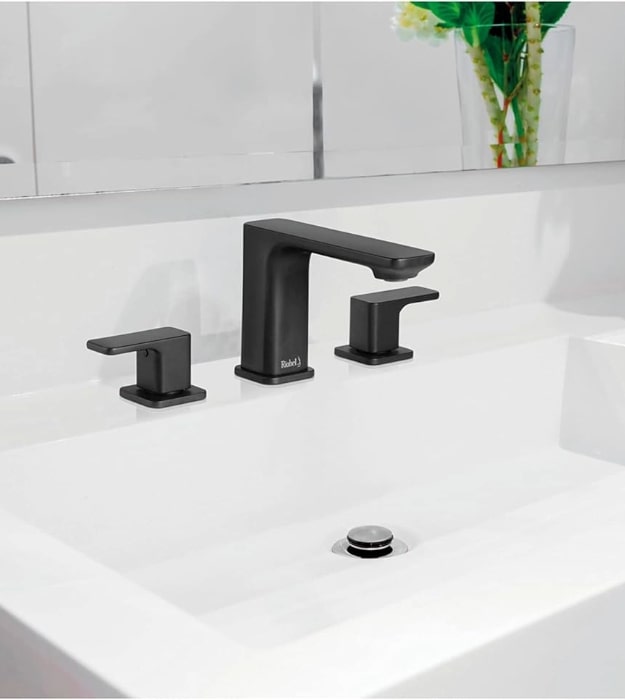 Riobel Equinox Widespread Sink Faucet EQ08 9 Riobel Equinox Widespread Sink Faucet EQ08 - Image 4