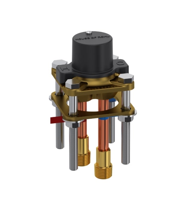 Riobel RHFS-ST Floor Mount Tub Filler Rough-in Valve 6 Riobel RHFS-ST Floor Mount Tub Filler Rough-in Valve