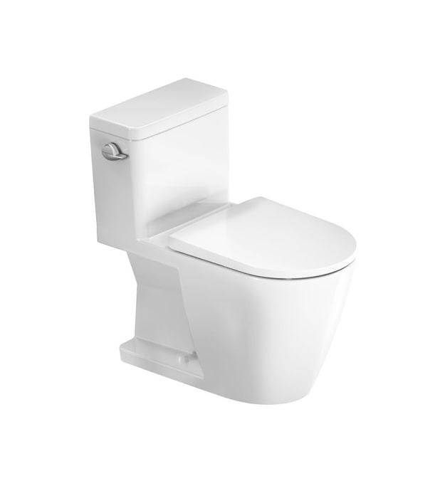 Duravit D-Neo Toilet One-Piece Rimless With Seat 20080100U3 2 Duravit D-Neo Toilet 20080100U3