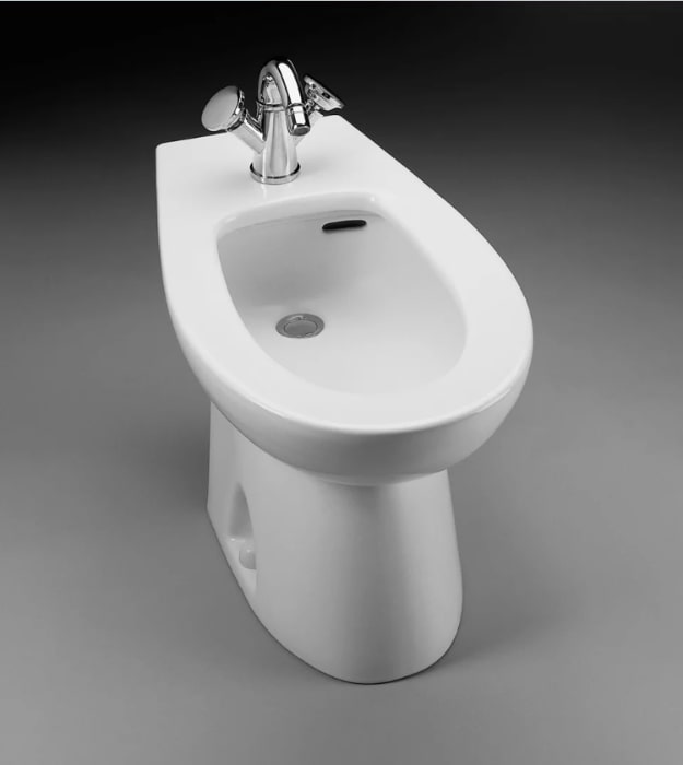 TOTO Piedmont BT500AR Deck Mount Bidet 7 TOTO Deck Mount Single Hole Bidet