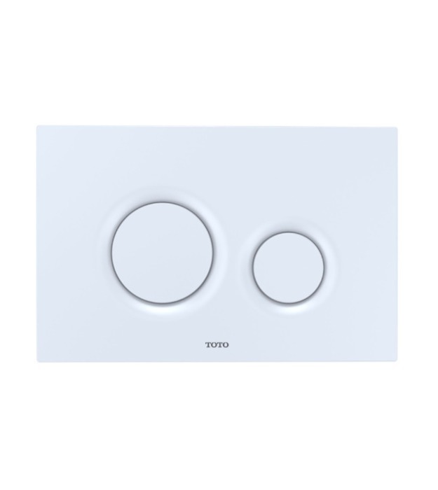 TOTO Basic Round Push Plate YT930 White