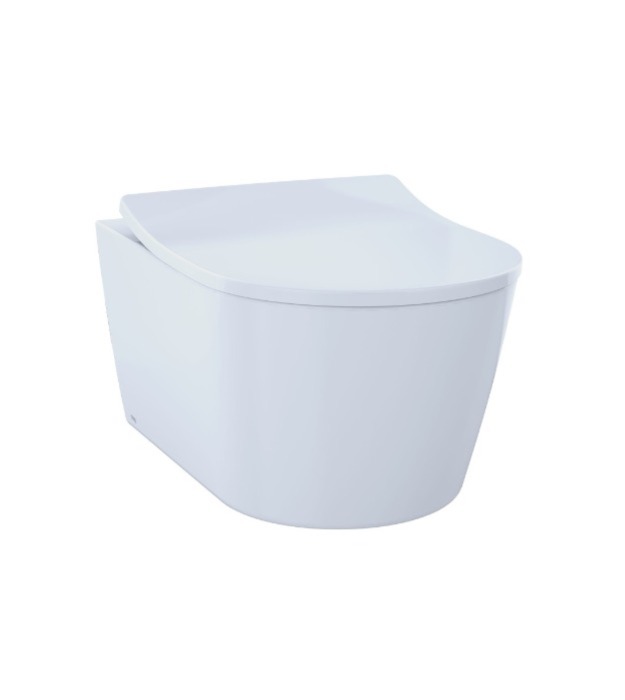TOTO RP Wall-Hung Toilet CT447CFG#01 With Seat 6 TOTO RP Wall-Hung Toilet CT447CFG#01