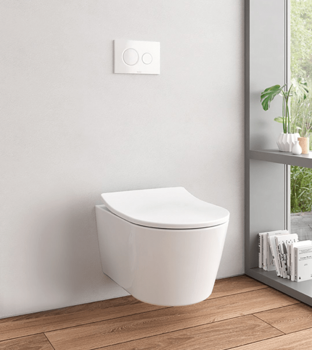 TOTO RP Wall-Hung Toilet CT447CFG#01 With Seat 7 TOTO RP Wall-Hung Toilet CT447CFG#01