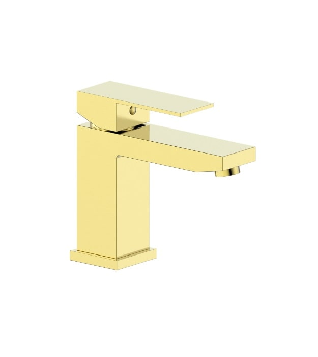Vogt Kapfenberg Single Hole Lavatory Faucet 9 Brushed Gold Faucet