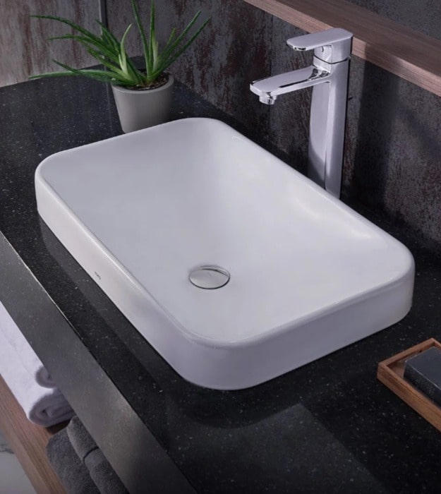 TOTO Arvina™ Rectangle Vessel Lavatory Drop-In Sink 8 TOTO Arvina™ Rectangle Vessel Lavatory Drop-In Sink - Image 3