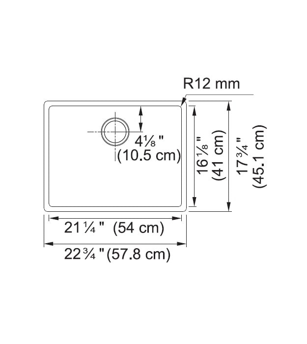 Franke Cube CUX110-21-CA Steel Kitchen Sink 7 Franke Cube Stainless Steel undermount Kitchen Sink CUX110-21-CA