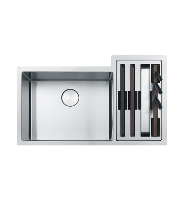 Franke Culinary Center Stainless Steel Sink CUX16021-W 2 Culinary Center CUX16021-W
