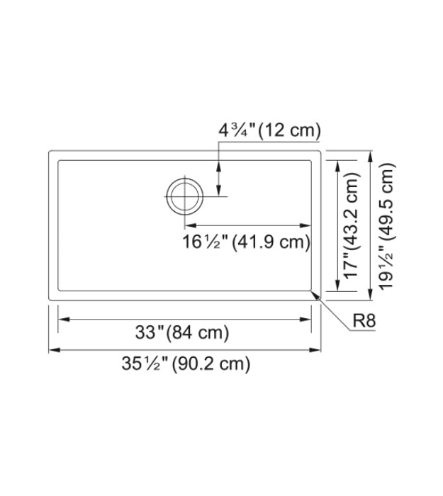 Franke Professional 2.0 Kitchen Sink PS2X110-33-CA 8 Franke Kitchen Sink PS2X110-33-CA