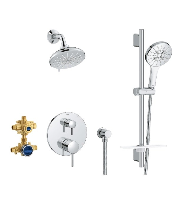 Grohe Timeless Pressure Balance Shower Kit 2 Grohe Timeless Shower 29431000