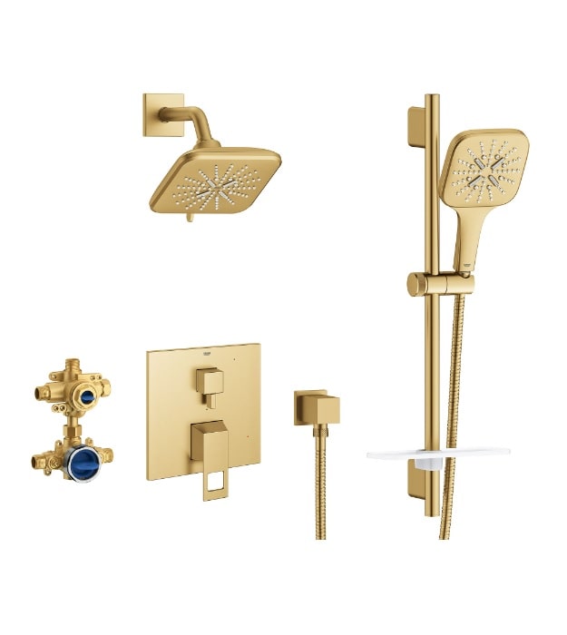 Grohe Eurocube Pressure Balance Shower Kit 9 Grohe Eurocube Pressure Balance Shower Kit - Image 4