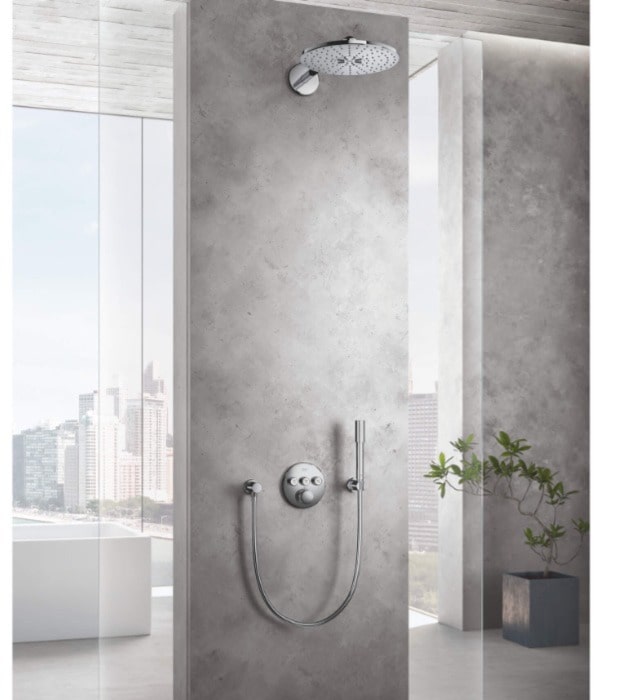 Grohe Rainshower Smartactive 310 12" Shower Head 9 Grohe Rainshower Smartactive 310 12" Shower Head - Image 4