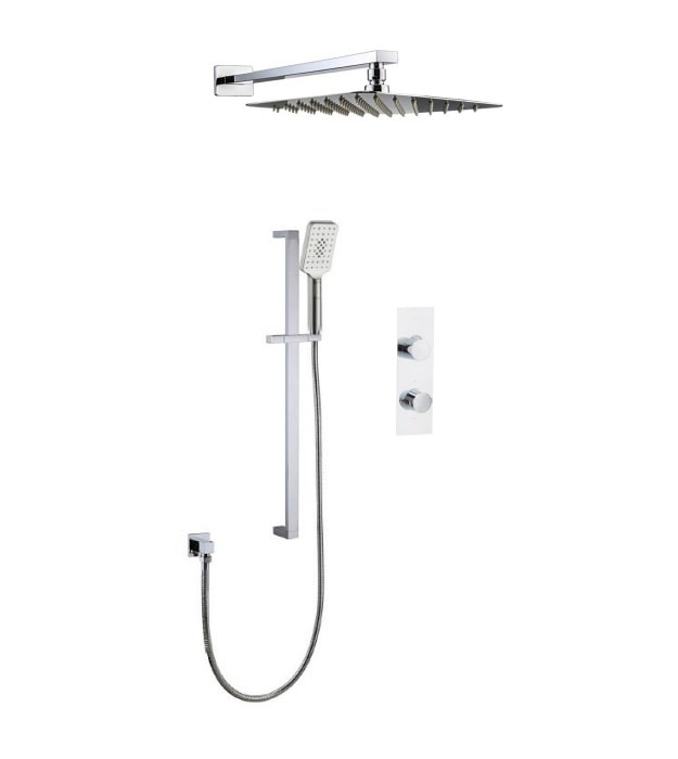 Cavalli Square Thermostatic Shower Kit CAVKIT5-W 4 CAVKIT5-W