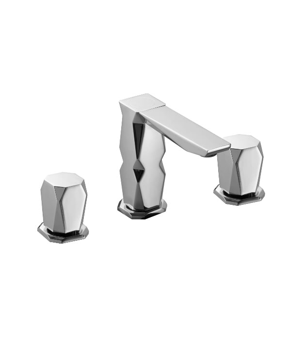 Maier Ikon 74075 Widespread Luxury Faucet 4 Maier Ikon 74075 Chrome Widespread Faucet