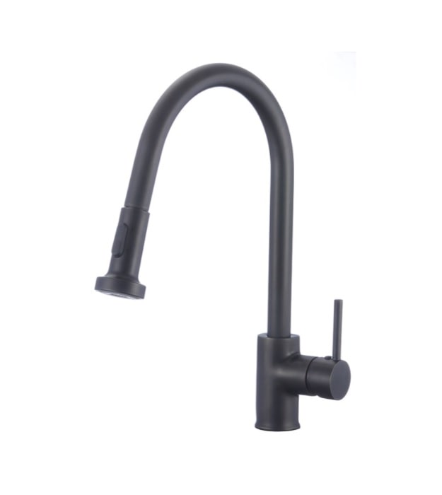 Cavalli Titra Matte Black 2 Spray Kitchen Faucet 2 Cavalli Titra Kitchen Faucet