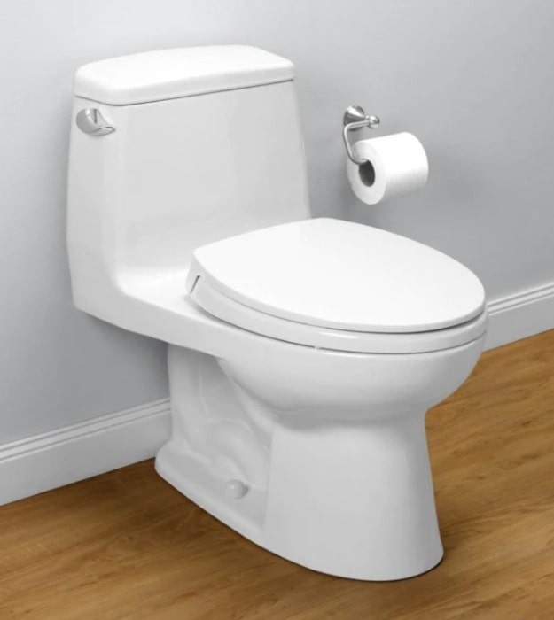TOTO Eco Ultramax Elongated Toilet MS854114E#01 With Seat 9 MS854114E#01