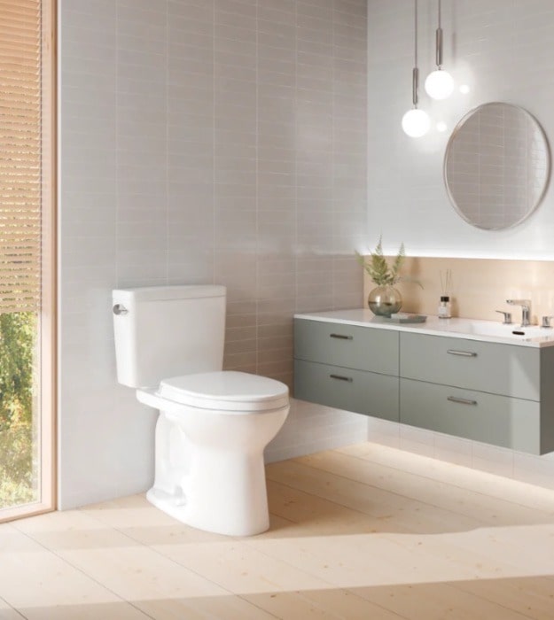 TOTO Drake Regular Height CST776CEG#01 Elongated Toilet No Seat 9 TOTO Drake Regular Height CST776CEG#01 Elongated Toilet No Seat - Image 4