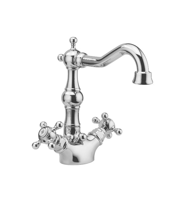 Disegno Julia R1177 Classic Bathroom Faucet 1-Hole 5 DISEGNO Julia Classic Bathroom Faucet R1177CH