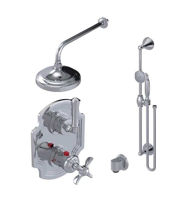 Rubinet Raven Thermostatic Shower Set 21RV