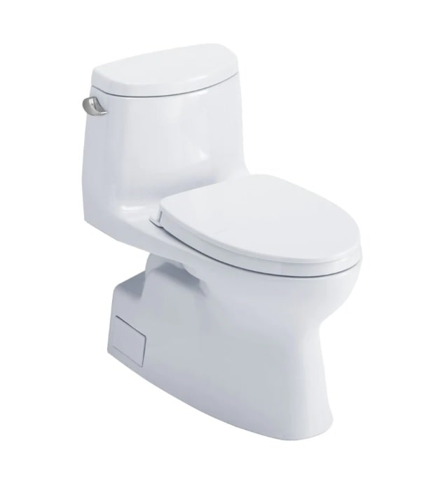 TOTO Carlyle II Toilet MS614124CEFG#01 With Seat 2 TOTO Carlyle II Toilet MS614124CEFG#01
