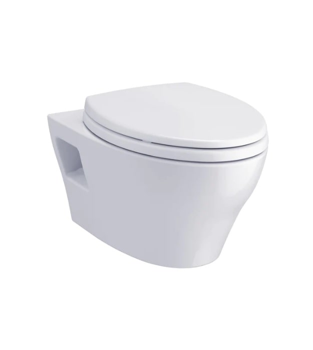 TOTO EP Wall-Hung Toilet CT428CFG#01 With Seat 6 TOTO EP Wall-Hung Toilet CT428CFG#01