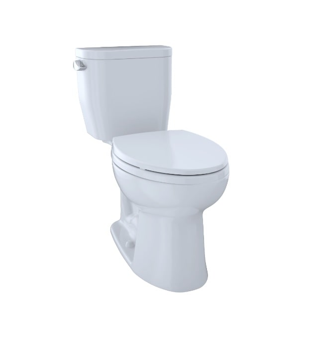 TOTO Entrada CST244EF#01 Toilet With Seat 5 TOTO Entrada CST244EF#01
