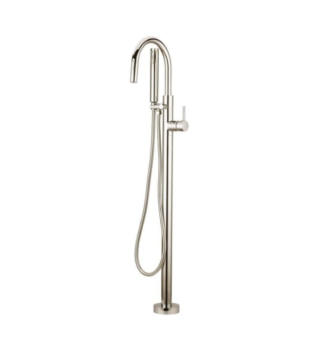 Cavalli Xround Freestanding Tub Filler CAFTF-RD 7 Cavalli Xround Freestanding Tub Filler CAFTF-RD BN Brushed Nickel