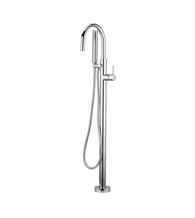 Cavalli Xround Freestanding Tub Filler CAFTF-RD 2 Cavalli Xround Freestanding Tub Filler CAFTF-RD PC Polished Chrome