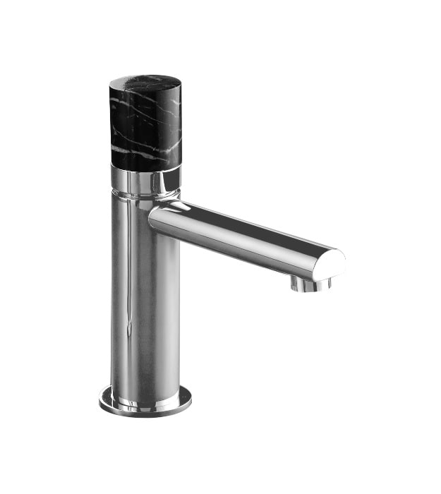 Maier Skulpture 46004 Round Single Hole Faucet 3 Maier Skulpture Round 46004CHBK Faucet