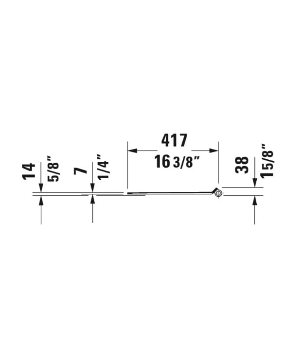 Duravit 0063790000 Durastyle Softclose Elongated Toilet Seat 10 Duravit 0063790000 Durastyle Softclose Elongated Toilet Seat - Image 5