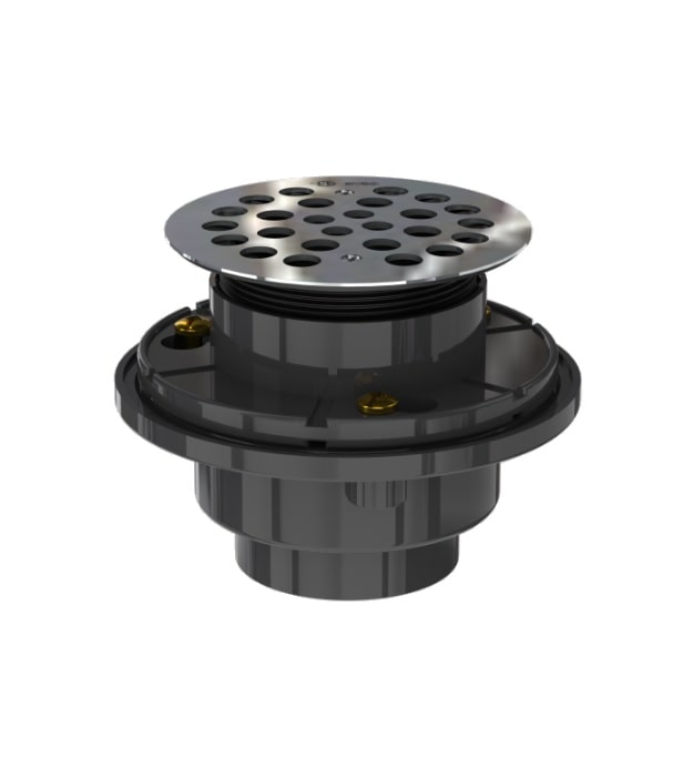 OS&B SD45 Round Shower Drain For Shower Pan Liner 2 OS&B SD45 Shower Drain