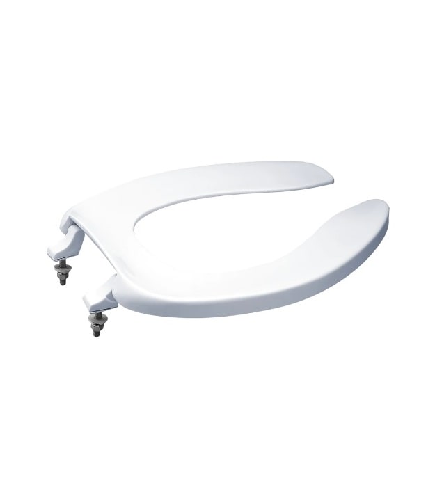 TOTO SC534#01 Open Front Elongated Commercial Toilet Seat 11 TOTO SC534#01 Commercial Toilet Seat