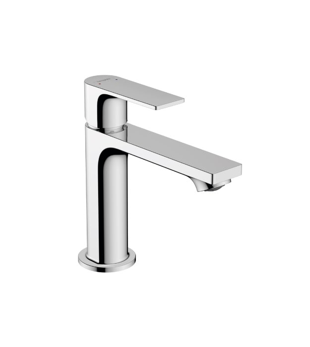 Hansgrohe Rebris E Single-Hole Faucet 110 with Pop-Up Drain 5 hansgrohe Rebris E Bathroom Faucet 72557001