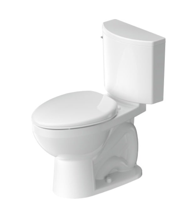 Duravit NO.1 Pro Economy Two-Piece Toilet 1.28 GPF 2034010000 5 Duravit NO.1 Pro 2034010000 Two-Piece Toilet