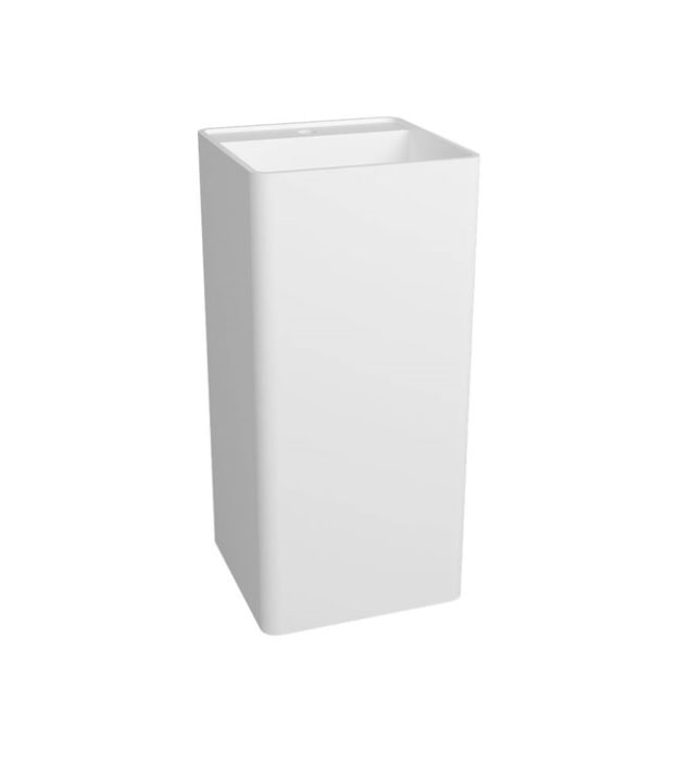 Slik Portfolio Olta Pedestal Solid Surface Vessel Sink 3 Slik_Portfolio_CLP3315SS0X_Solid Surface Vessel Sink