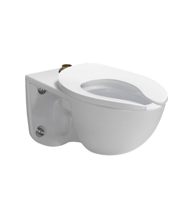 TOTO Commercial Flushometer Top Spud Wall-Hung Toilet & Seat 16 TOTO Top Spud wall-Hung Toilet CT728CUG#01