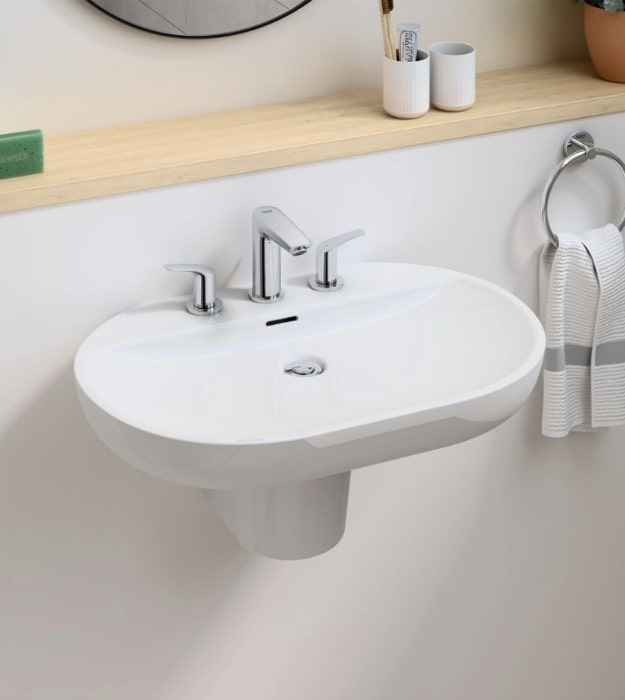 Grohe Essence Bathroom Sink 27" Wall-Mount 9 Grohe 39668000 Wallmount Sink