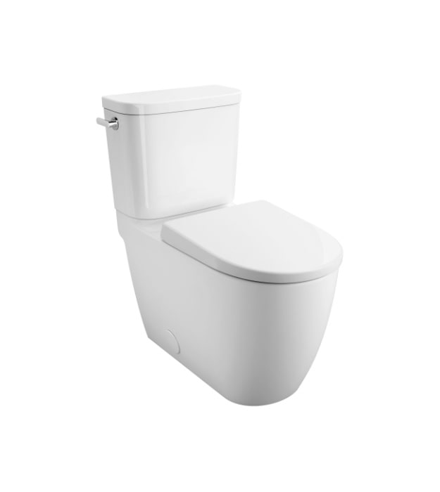 Grohe Essence Elongated Toilet 1.28GPF 39675000 4 Grohe Essence Elongated Toilet 2-Piece