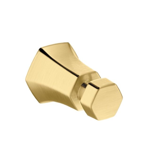 Hansgrohe Locarno Robe Hook Brushed Gold 04838250 14 Hansgrohe Locarno Robe Hook 04838250