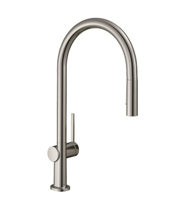 Hansgrohe Talis N HighArc Kitchen Faucet 72800001 9 Hansgrohe Stainless Steel Kitchen Faucet 72800801