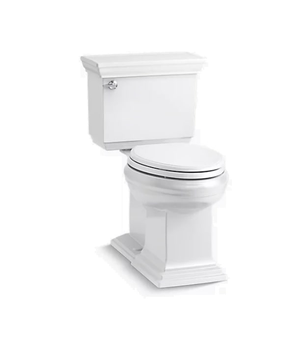 Kohler Memoirs Stately Toilet W/ Seat K-6669-0 5 Kohler Memoirs Stately Elongated Toilet K-6669-0