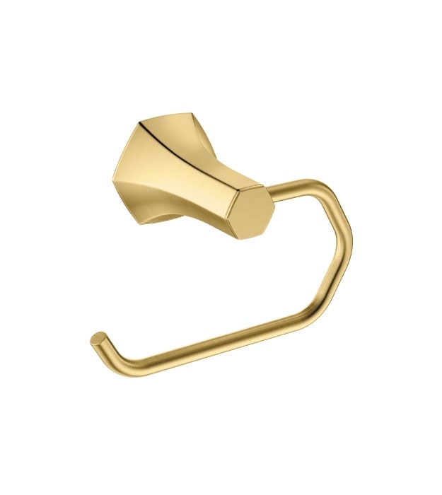 Hansgrohe Locarno Toilet Paper Holder, Brushed Gold 04837250 15 Hansgrohe Locarno Toilet Paper Holder 04837250 brushed gold