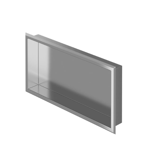 Zitta Stainless Steel Shower Niche ANR12240404 12 Zitta Stainless Steel Shower Niche ANR12240404