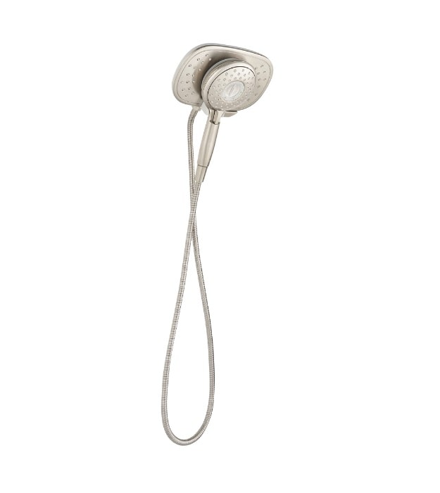 American Standard Spectra Duo 2-in-1 Shower Head 11 Combo Shower Head Brushed Nickel