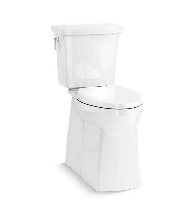 Kohler Corbelle Tall Toilet 19 Inch K-33813-0 6 Kohler Corbelle Tall Toilet 19 inch K-33813-0 With Seat
