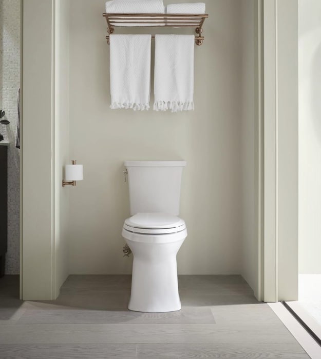 Kohler Corbelle Tall Toilet 19 Inch K-33813-0 8 Kohler Corbelle Tall Toilet 19 Inch K-33813-0 - Image 3